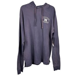 Michigan Wolverines Men’s 47 Brand Navy Pullover Hoodie Size L